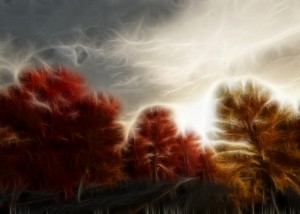 Impressionist Autumn Scene